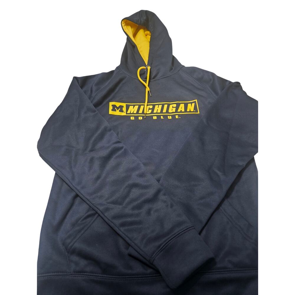Colosseum Michigan Wolverines Fleece Hoodie Size Small